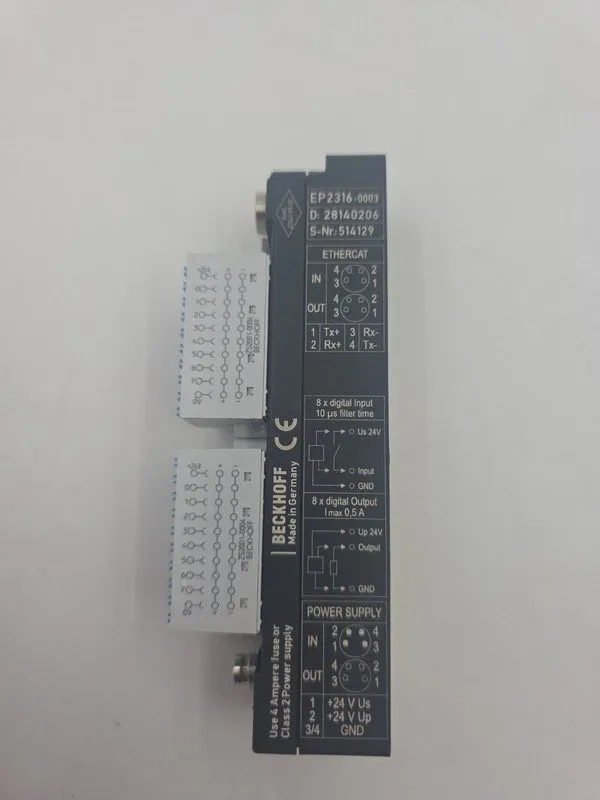 IIoT-устройство Beckhoff EtherCAT Box 8 Channel Digital Input 24VDC EP2316-0003
