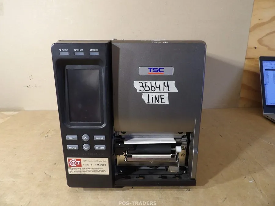 Принтер этикеток TSC TTP-2410MT Thermal Barcode Label Printer LAN USB 21477 M / 