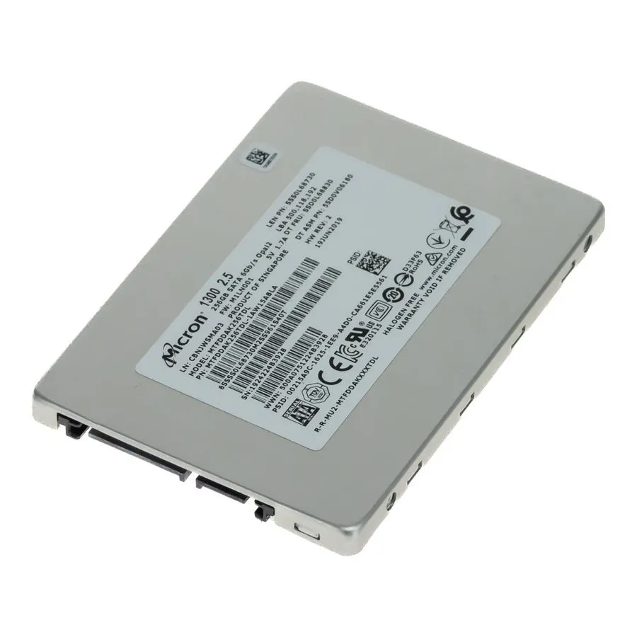 SSD-накопитель Micron 1300 Internal SSD MTFDDAK256TDL 256GB TLC SATA III 2.5"