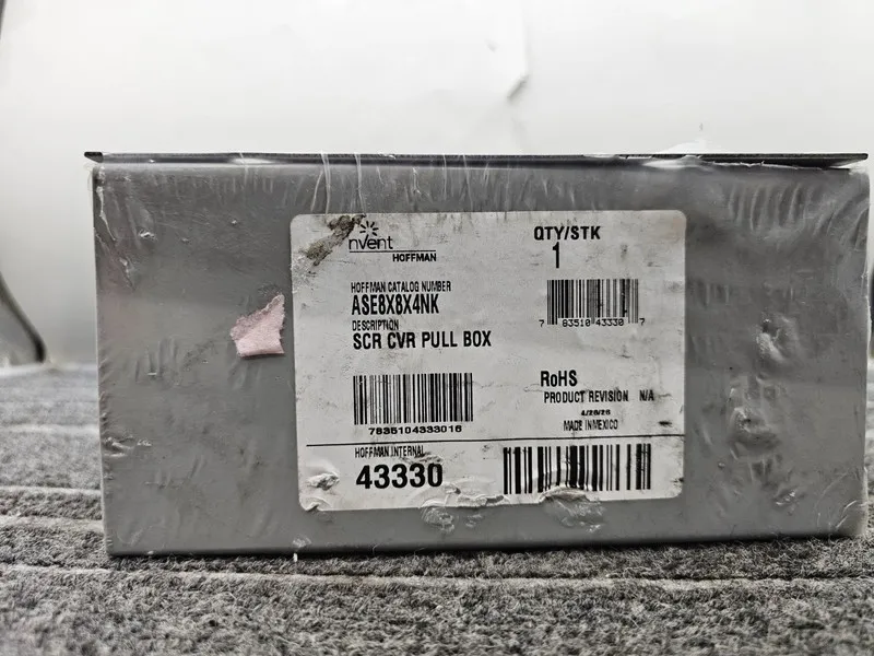 Монтажный шкаф Hoffman ASE8X8X4NK Enclosure Type 1 No Knockout 8x8x4 Gray Steel