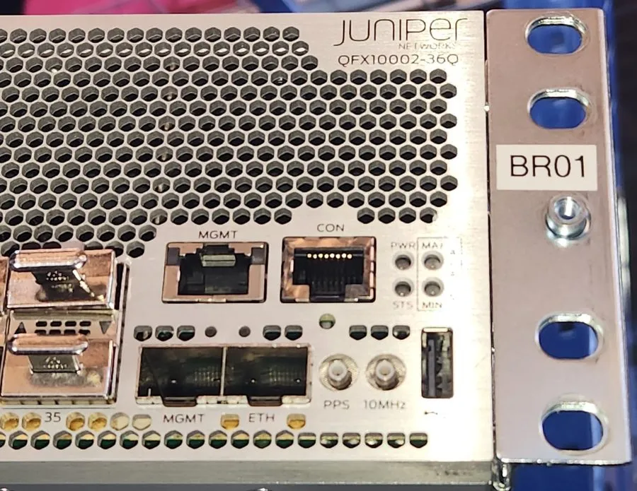 Коммутатор Juniper QFX10002-36Q 36port 40G QSFP+ 24x100G QSFP28 Ethernet Switch