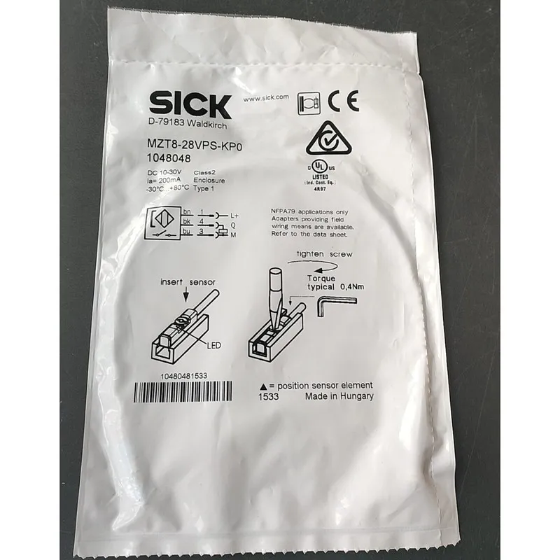 Фотоэлектрический датчик SICK MZT8-28VPS-KP0 Photoelectric Switch Sensor One