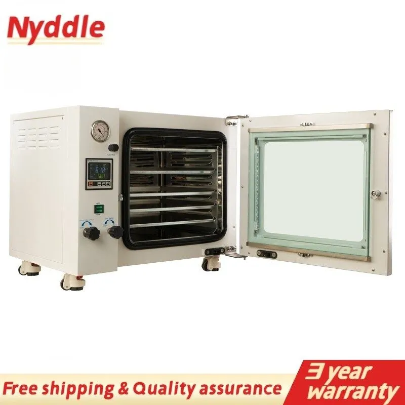 Сушильный шкаф 110V 1.9Cu Ft 5-shelves Laboratory Vacuum Drying Oven w/LCD Displ