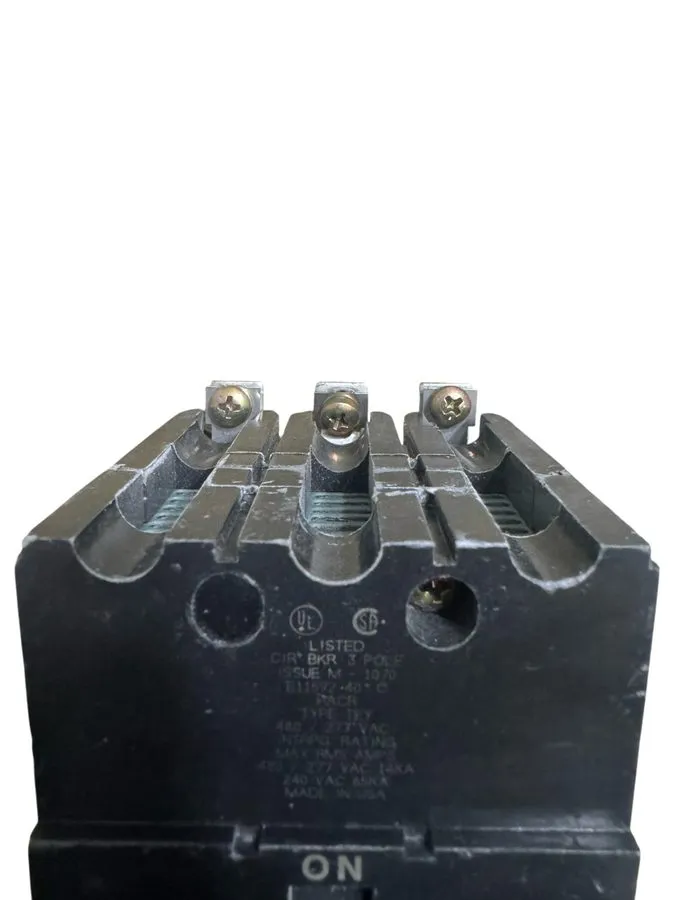 Автоматический выключатель GENERAL ELECTRIC TEY360 TEY 3 POLE 60 AMP 480v CIRCUI