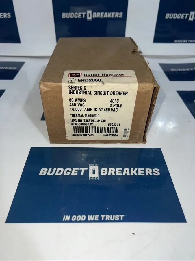 Автоматический выключатель Eaton/Cutler Hammer EHD2060L Industrial Circuit Break
