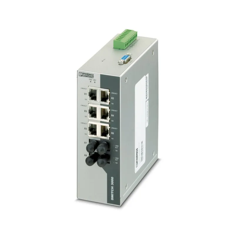 Коммутатор Phoenix Contact FL SWITCH 3006T-2FX Industrial Ethernet Switch 289103