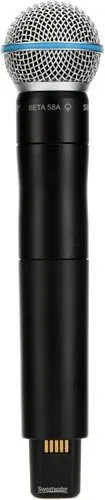 Радиосистема Shure QLXD2/BETA58A Wireless Handheld Microphone Transmitter V50 Ba — фото лота 1