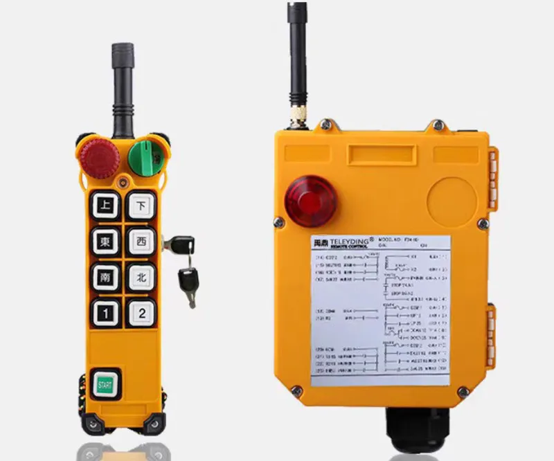 Таль F24-8D 36V Industrial Hoist Crane Wireless Remote Control 2 Transmitters