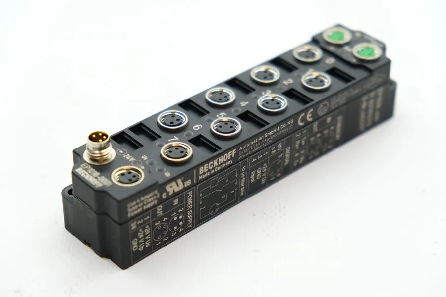 IIoT-устройство Beckhoff EP1018-0001 EtherCAT Box 8-Ch 24V DC DI M8 IP67