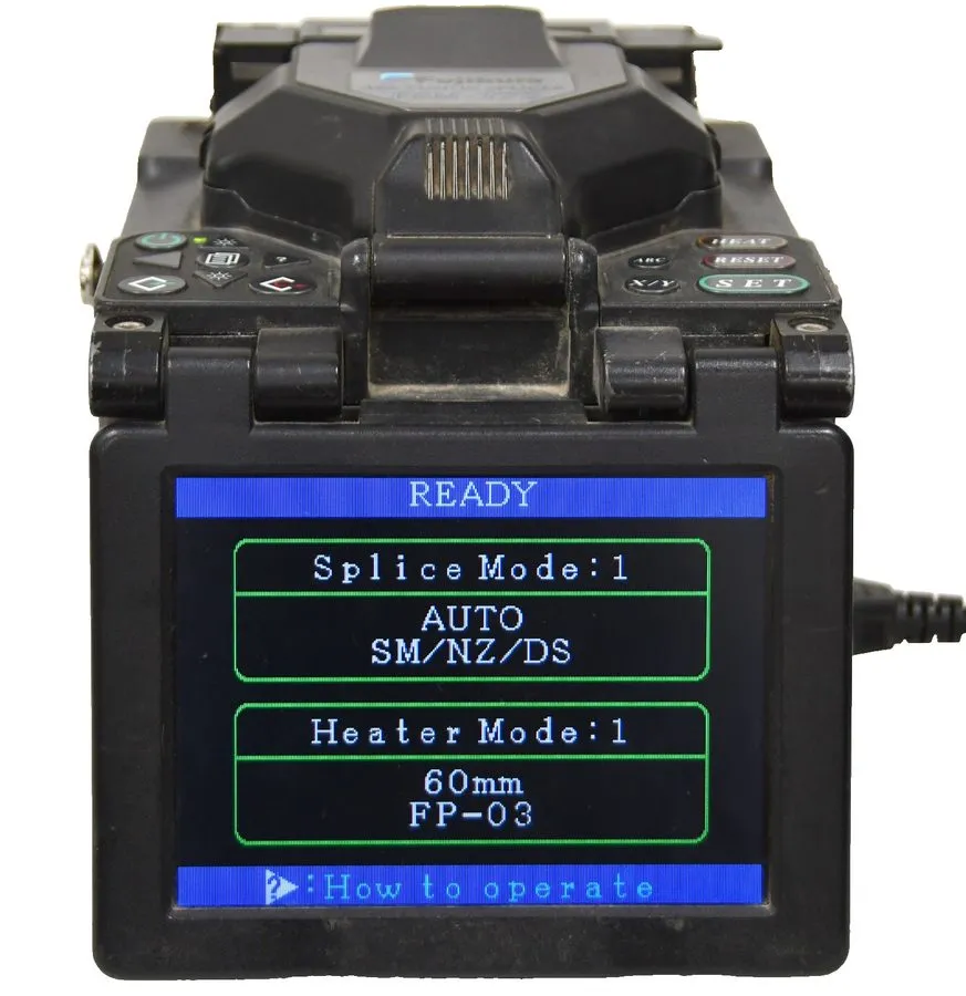 Сварочный аппарат Fujikura 17S Fiber Optic Fusion Splicer 2514 Arcs USA