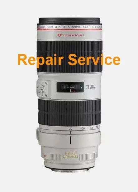 Объектив Repair Service on Canon EF 70-200mm F/2.8L IS II USM lens