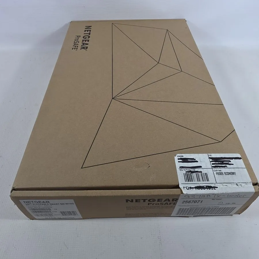 Коммутатор NETGEAR GS728TX ProSAFE S3300-28X 28-Port Smart Managed Gigabit Switc