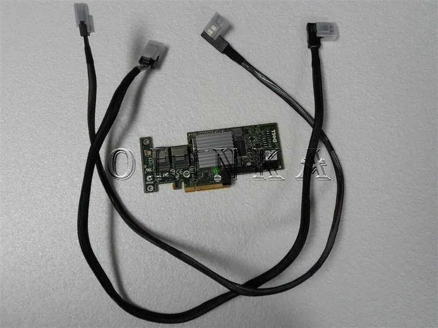Контроллер PERC H200 SAS SATA 6Gb/s RAID DELL POWEREDGE R610 CABLE KIT 3J8FW H21