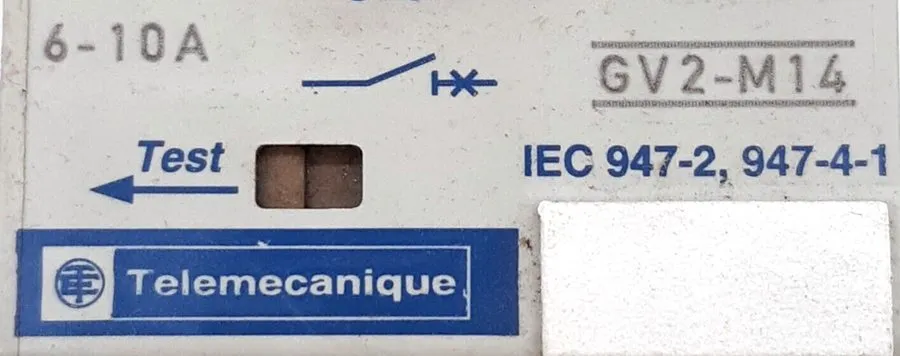 Автоматический выключатель TELEMECANIQUE 6-10 AMP MOTOR CIRCUIT BREAKER 3 POLE 6