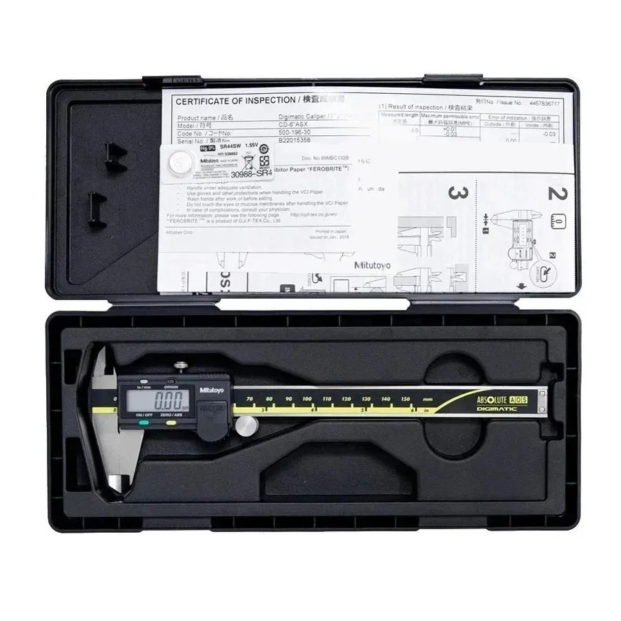 Штангенциркуль Mitutoyo 500-196-30 150mm/6" Absolute Digital Vernier Caliper Jap