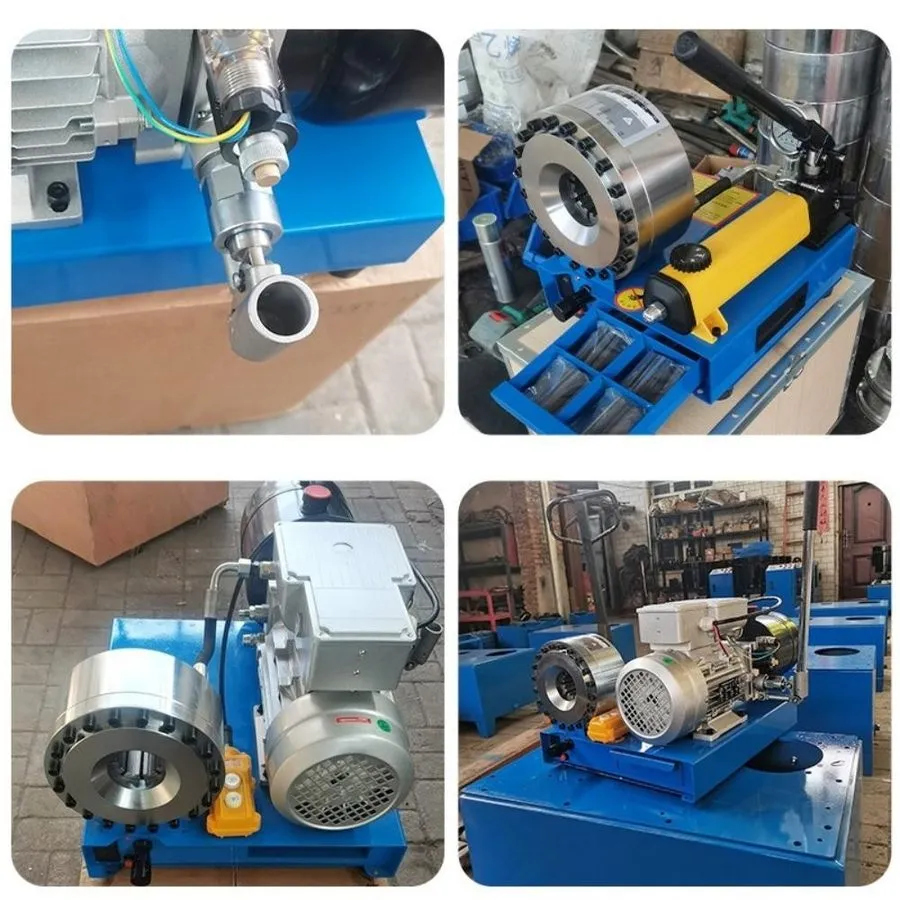 Трубопроводная арматура Hydraulic Hose Crimper+8 Sets of Dies,High Pressure Hydr