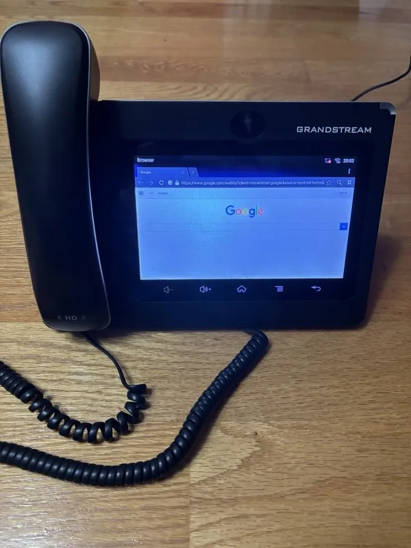 IP-телефон Grandstream GXV3370 Enterprise Multimedia Android VoIP IP Phone — фото лота 2