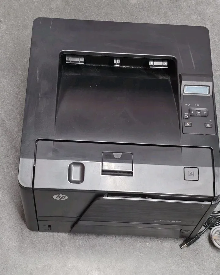 Лазерный принтер HP Laserjet M401n Laser printer Cleaned & Serviced & Toner
