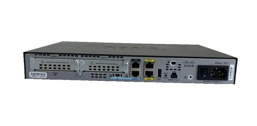 Маршрутизатор Cisco 1900 Series Model 1921 Gigabit Ethernet Service Router
