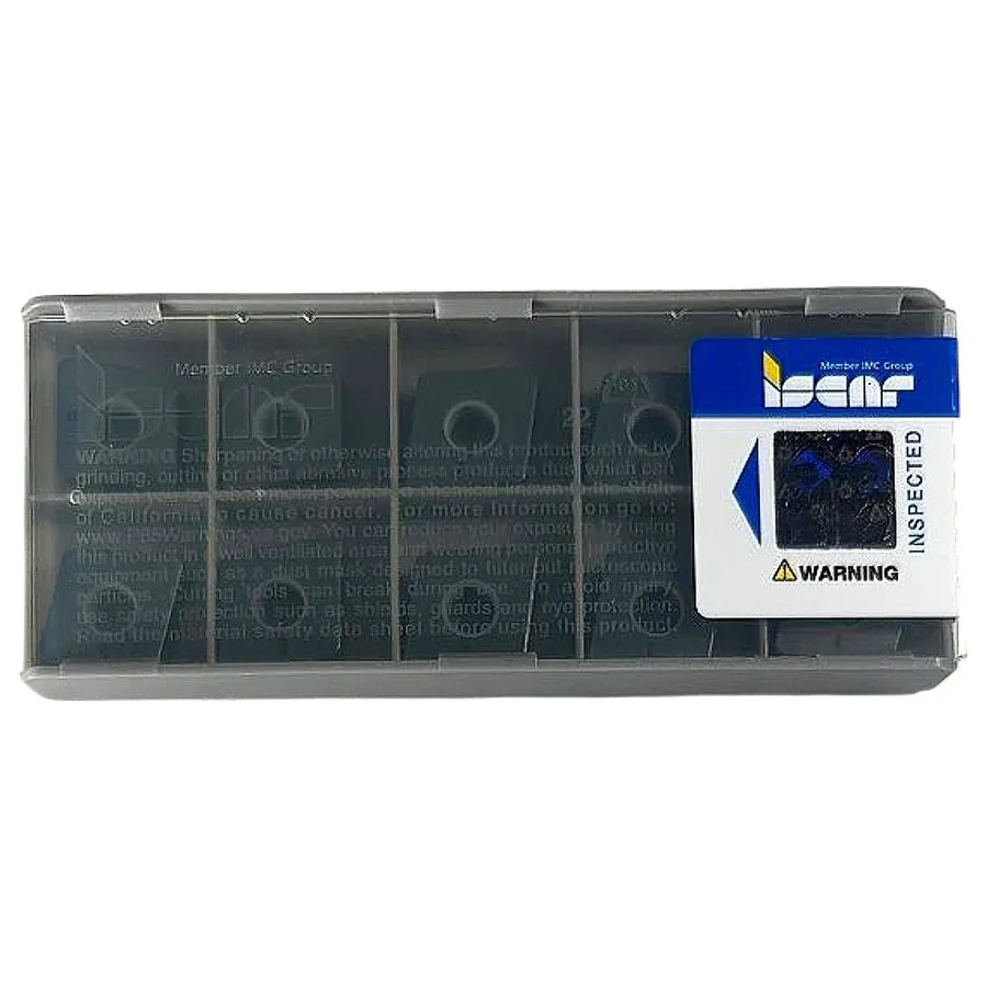 Режущий инструмент Iscar CNGA 120412T IS8 CBN Turning Insert 80° Diamond — фото лота 1