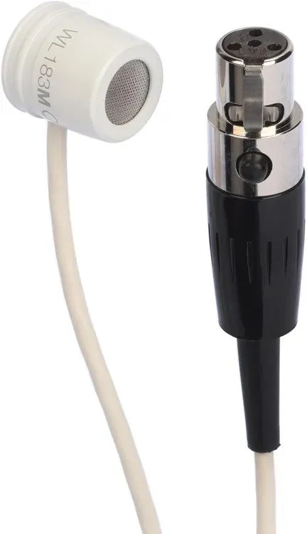 Микрофон Shure WL183m Omnidirectional Lavalier Microphone with TA4F Connector Bl