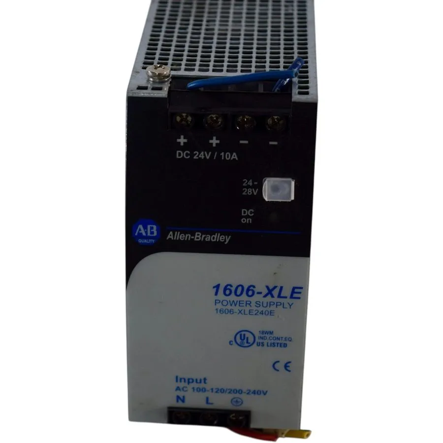Блок питания Allen-Bradley 1606-XLE240E Ser A 24VDC 10A 240W DIN Rail Power Supp