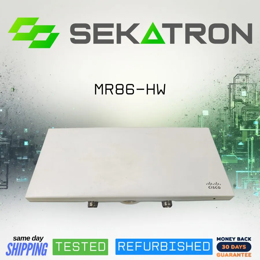 Точка доступа Wi-Fi Cisco Meraki MR86-HW Wifi 6 Wireless Outdoor Access Point Un