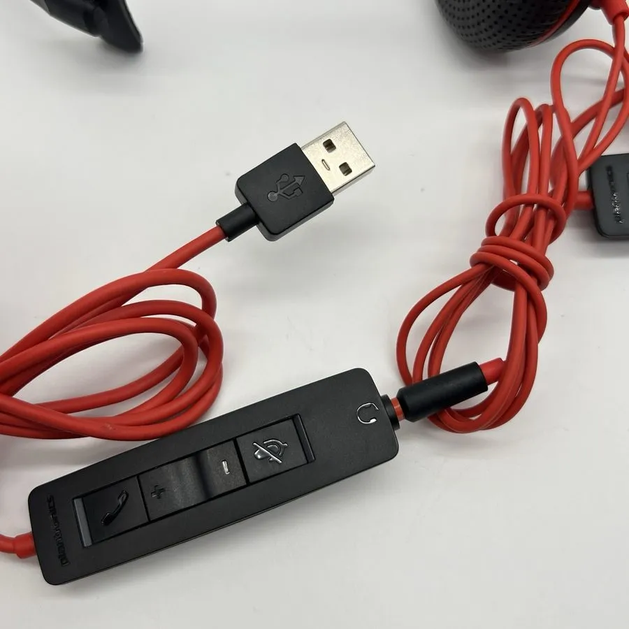 POLY Blackwire C3200 Stereo USB-A and 3.5mm Computer Phone Headset