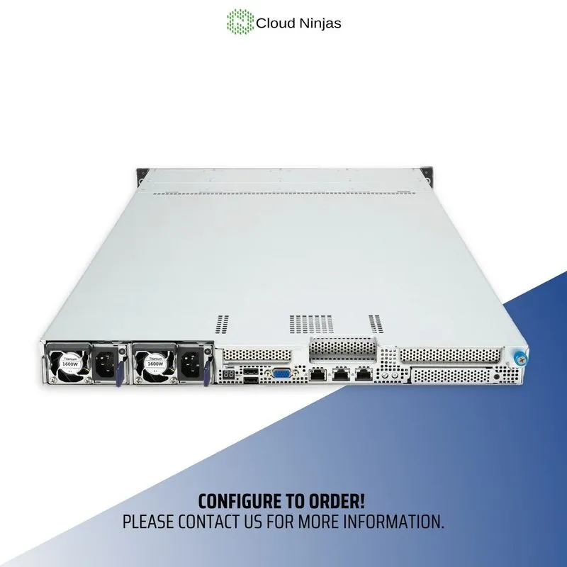 Сервер GIGABYTE R183-Z94-AAD2 12 Bay Server 2x AMD EPYC 9354 Genoa 32 Core NVMe  — фото лота 3