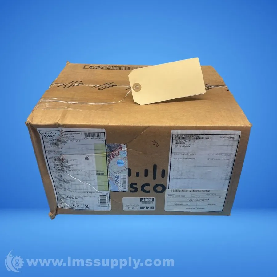 Коммутатор Cisco IE3400H-8T-E Catalyst Heavy Duty 8 Port Switch Box of 3 FNFP