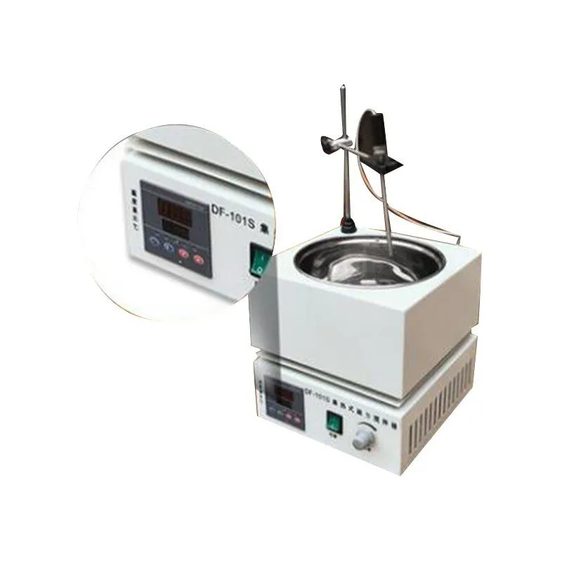 Магнитная мешалка DF-101S 110V 660W 2L Lab Heat Collecting Magnetic Agitator Sti