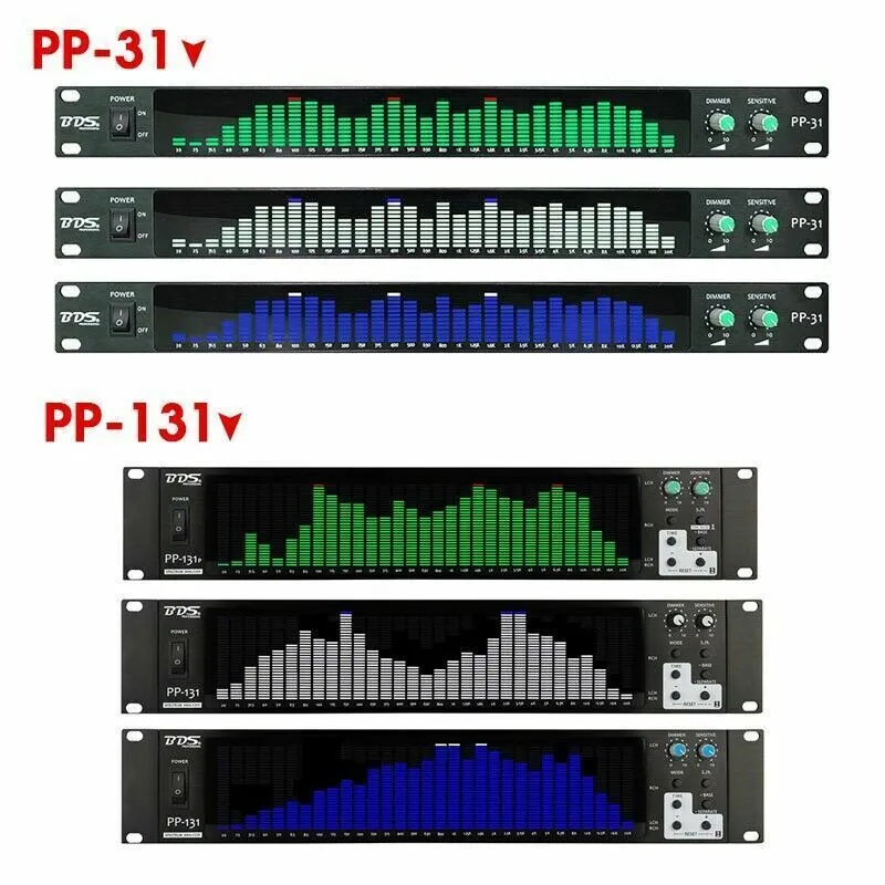 Анализатор спектра Audio Spectrum Analyzer Digital Display Music Indicator VU Me