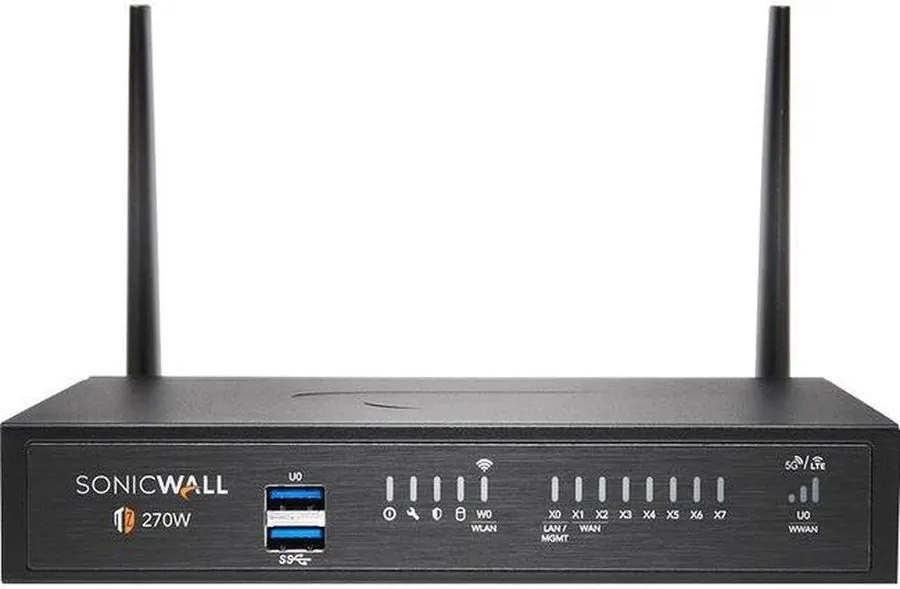Межсетевой экран SonicWall TZ270W Wireless Firewall (Gen 7) w/ Secure Upgrade Pl — фото лота 1