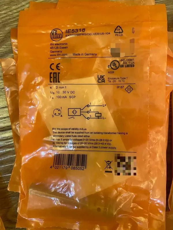 Датчик приближения IFM IE5318 Proximity Switch Sensor