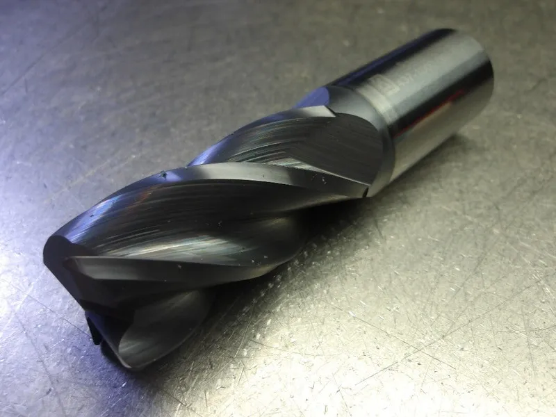 Режущий инструмент Benchmark 1" 4 Flute Carbide Stub CR Endmill .190" R 437S1002