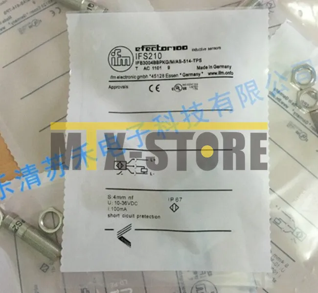Датчик приближения IFM IFS210 Inductive Proximity Sensor M12