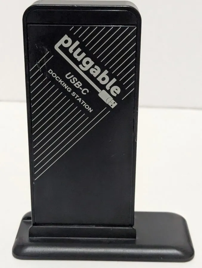 Док-станция Plugable USB-C Docking Station Black 10-In-1 HDMI 60 Watts UD-CA1A