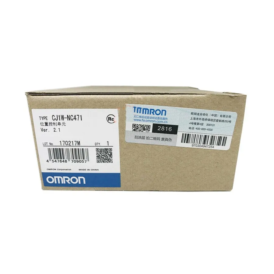 ПЛК CJ1W-NC471 PLC Module Omron MSP0