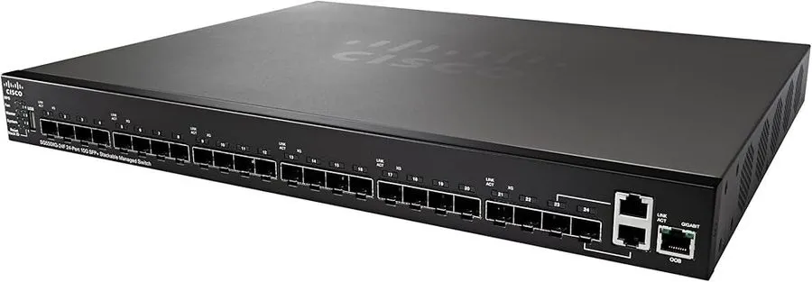 Коммутатор Cisco SG550XG-24F 24-Port 10G SFP+ Stackable Managed Switch