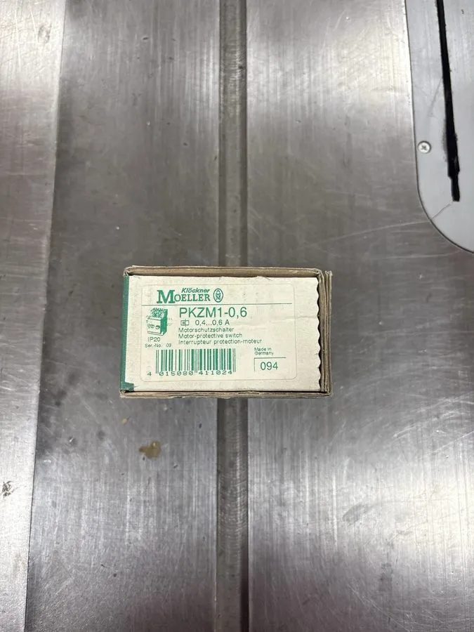 Автоматический выключатель Klöckner Moeller PKZM1-0.6 Motor Protection Circuit B — фото лота 1