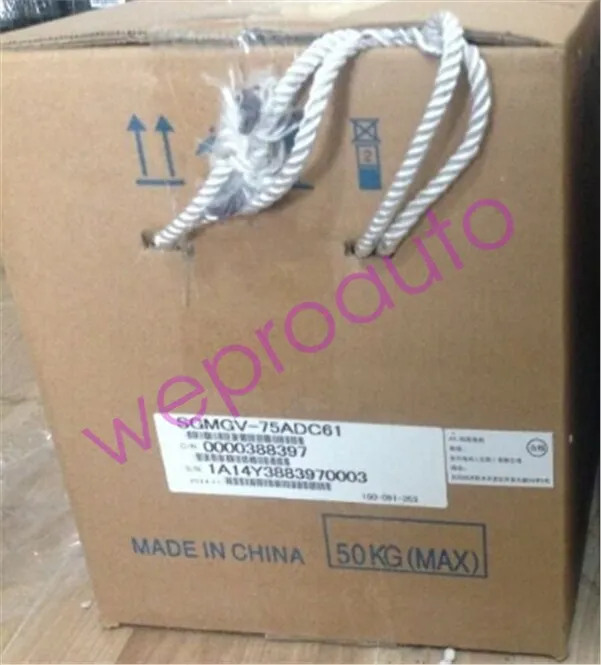 Серводвигатель Yaskawa Servo Motor SGMGV-75ADC61 1-Year