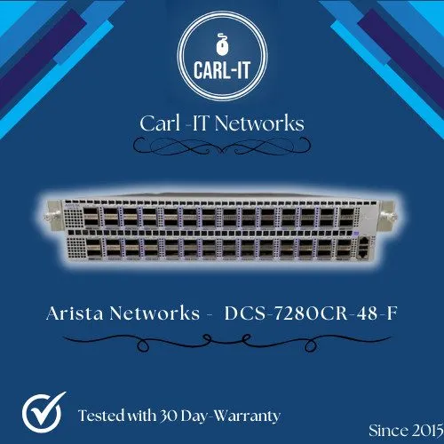 Коммутатор Arista DCS-7280CR-48-F 48x QSFP28 100Gb 8x QSFP+ 40Gb Ethernet Switch