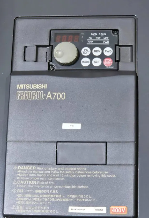 Частотный преобразователь Mitsubishi FR-A740-45K Inverter 45kw 380-480v-ac 0.2-4