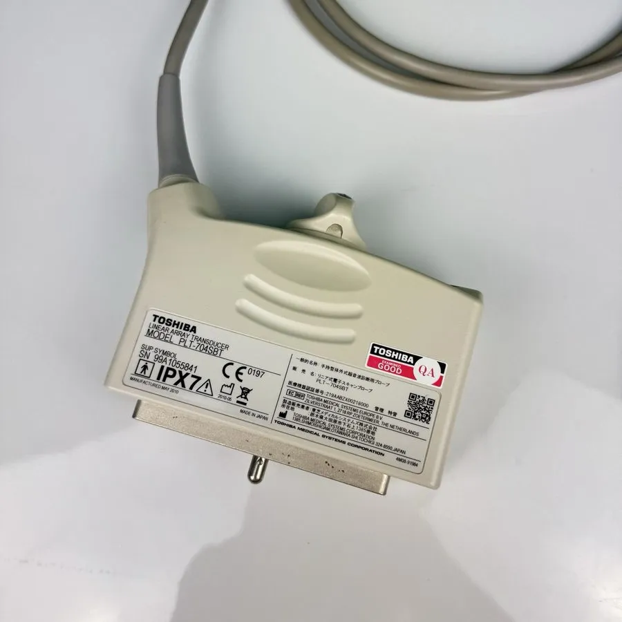 УЗИ-датчик Toshiba PLT-704 SBT Linear Ultrasound Probe / Ultrasound Transducer P — фото лота 2