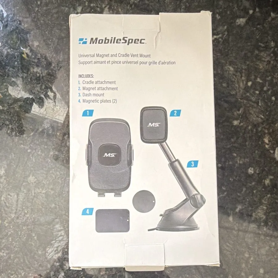 Вакуумная присоска MobileSpec Magnetic Dash Mount Suction Cup 360° Adjustable +  — фото лота 1