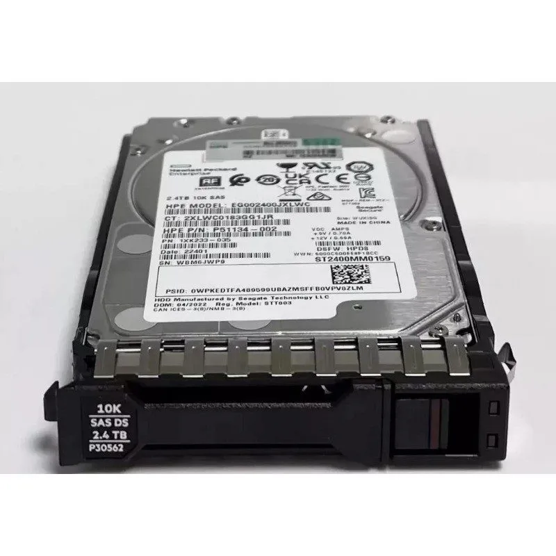 Жёсткий диск HPE P30562-001 P28352-B21 2.4TB SAS 12G 10K 2.5" SFF Gen10+ HDD Har — фото лота 3