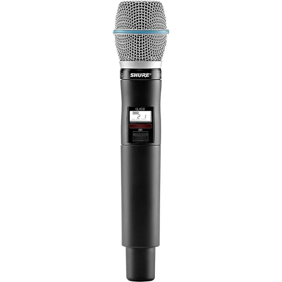 Радиосистема Shure QLXD2/BETA87A Wireless Handheld Microphone Transmitter G50 Ba — фото лота 1