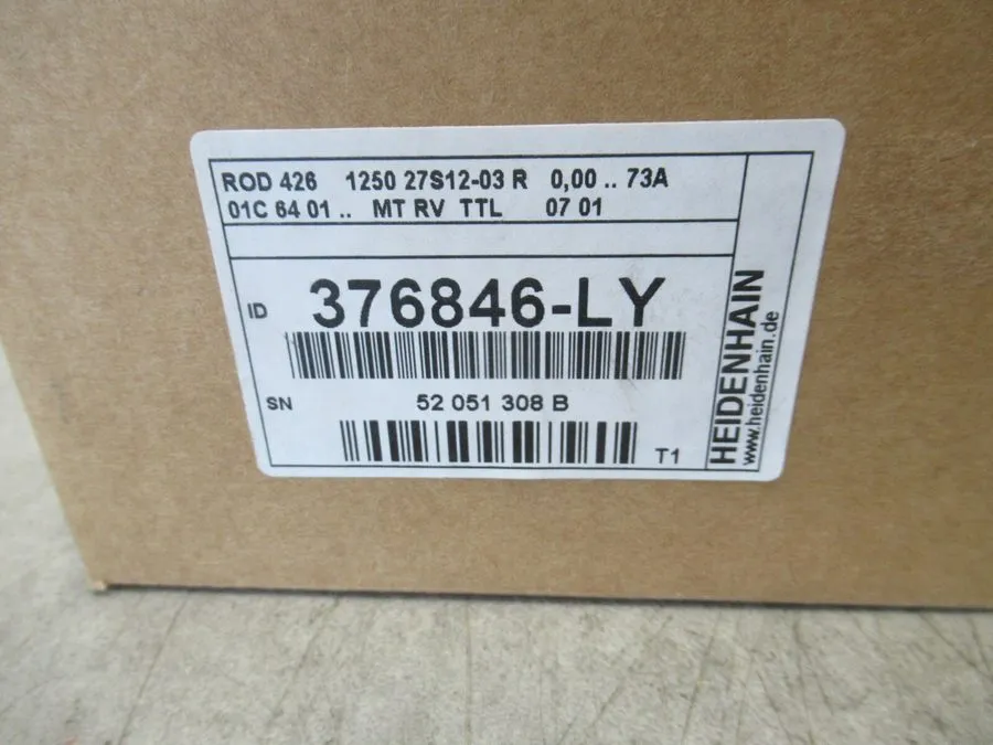 Энкодер Heidenhain ROD426125027S12-03R Rotary Encoder Id. No. 376846-LY
