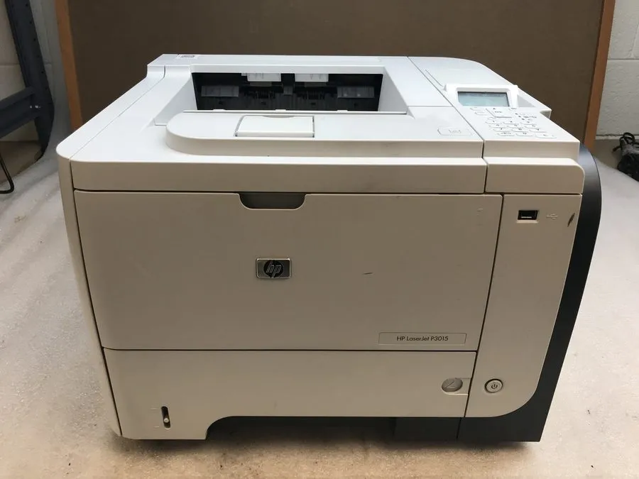 Лазерный принтер HP LaserJet P3015 Monochrome Laser Printer USB Network Workgrou