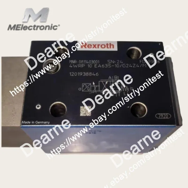 Пневмораспределитель REXROTH 0811403001 4WRP10EA63S-1X/G24Z4/M Proportional dire